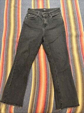 BDG Black High-Rise Flare Jeans